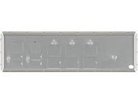 Supermicro MCP-260-00084-0N, Stativ, I/O-skjold, Metall, Sølv
