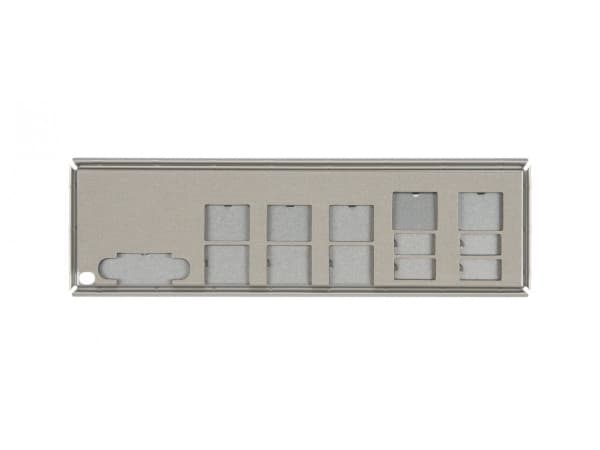 Supermicro MCP-260-00084-0N, Stativ, I/O-skjold, Metall, Sølv