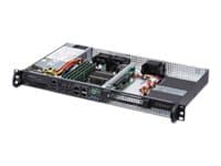 Supermicro SuperServer 5019A-FTN4 - Server - rackmonterbar - 1U - 1-veis - 1 x Atom C3758 - RAM 0 GB - uten HDD - AST2400 - Gigabit Ethernet - uten O Sort