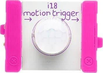 littleBits motion trigger, Bevegelse sensor, littleBits, Lilla, Hvit, 95,2 mm, 190,5 mm, 12,7 mm