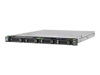 Fujitsu PRIMERGY RX1330 M4 - Server - kan monteras i rack - 1U - 1-vägs - 1 x Xeon E-2136 / 3.3 GHz - RAM 16 GB - SATA - hot-swap 2.5" bay(s) - ingen