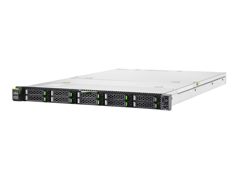 Fujitsu PRIMERGY RX2530 M5 - Server - kan monteras i rack - 1U - 2-vägs - 1 x Xeon Silver 4208 / 2.1 GHz - RAM 16 GB - SATA - hot-swap 2.5" vik/vikar