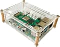 Pikkukuva 3 / 4: Joy-it rb-casep4+01 SBC-kabinetti Passer til: Raspberry Pi läpinäkyvä