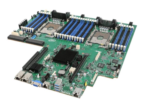 Intel Server System R2224WFTZSR - Server - rackmonterbar 2U - toveis - ingen CPU inntil - RAM 0 GB - SATA - hot-swap 2.5" brønn(er) - uten HDD - Giga Sort, Sølv