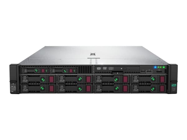 HPE ProLiant DL380 Gen10 SMB Networking Choice - Server - kan monteras i rack 2U - 2-vägs - 1 x Xeon Silver 4208 / upp till 3.2 GHz - RAM 32 GB - SAT
