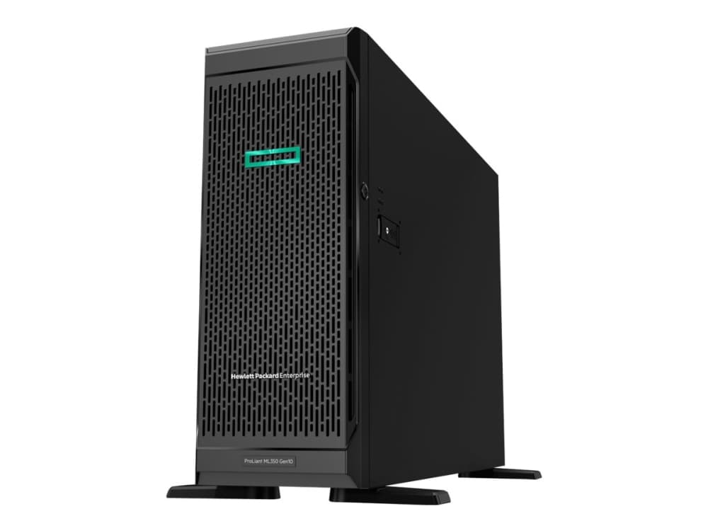 HPE ProLiant ML350 Gen10 SMB - Server - tower - 4U - toveis - 1 x Xeon Silver 4208 / 2.1 GHz - RAM 32 GB - SAS - hot-swap 2.5" brønn(er) - uten HDD -
