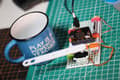 Miniatyrbilde 3 av 5: littleBits micro:bit Adapter w34, Interface adapter plate, littleBits, Multicolor