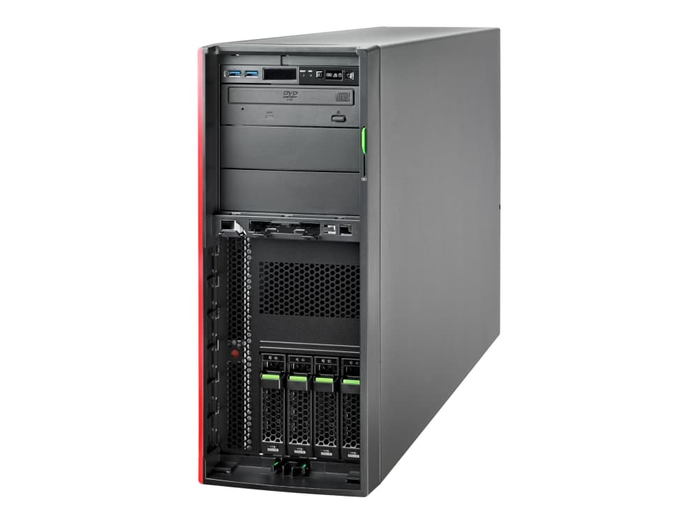Fujitsu PRIMERGY RX2550 M5 - Server - tower - 4U - 2-vägs - 1 x Xeon Silver 4208 / 2.1 GHz - RAM 16 GB - SAS - hot-swap 3.5" vik/vikar - ingen HDD -
