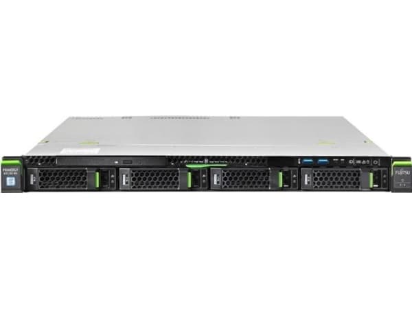 Fujitsu Bundle server FUJITSU RX1330 M4 Xeon E-2288G 16GB SAS RAID 2GB 0 1 5 6 DVD-RW 4xLFF 1xRPS 1YW OS + 16GB RAM