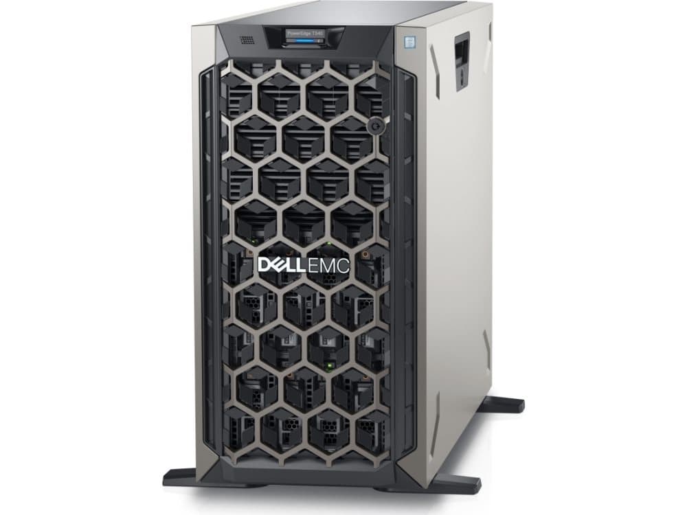 Dell Bundle Server DELL PET340CEEM03PE T340 Intel Xeon E-2234 Chassis 8 x 3.5 HP 16GBub 1x480GB SSD RI H330 2x495W + Win Serv 2019 Standard