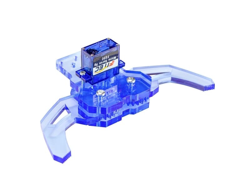 Kitronik 25104, Konsol-block, Blå, Transparent, 125 mm, 85 mm, 38 mm