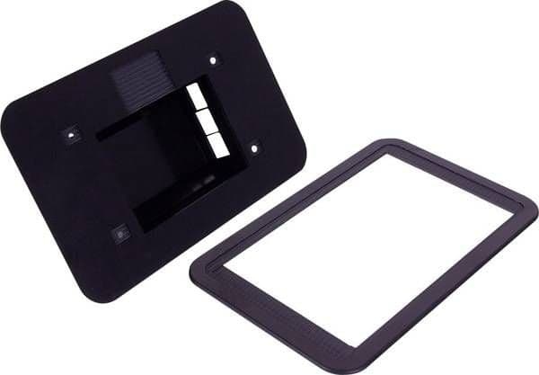 Joy-it RB-LCD-7Case Display-kabinet Passer til: Raspberry Pi Sort