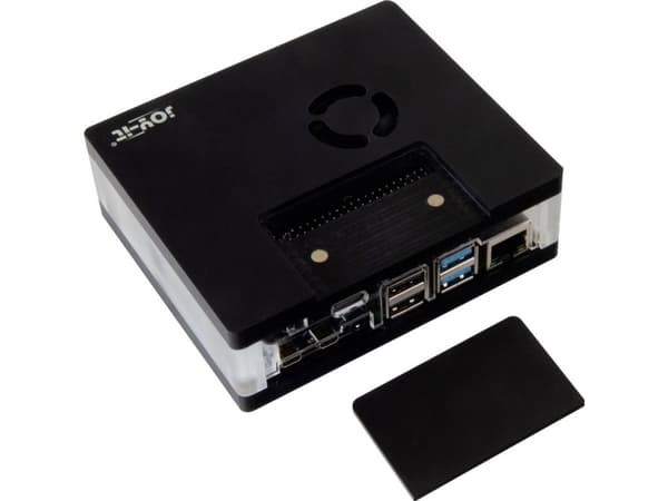 JOY-iT - Boks - akryl - svart - for Raspberry Pi 4 Model B