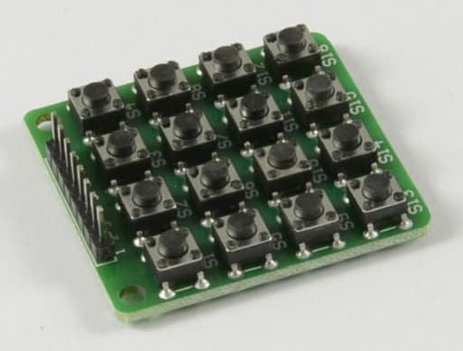 Arduino Tasterfeld Matrix 4x4 (ALL-B-41)