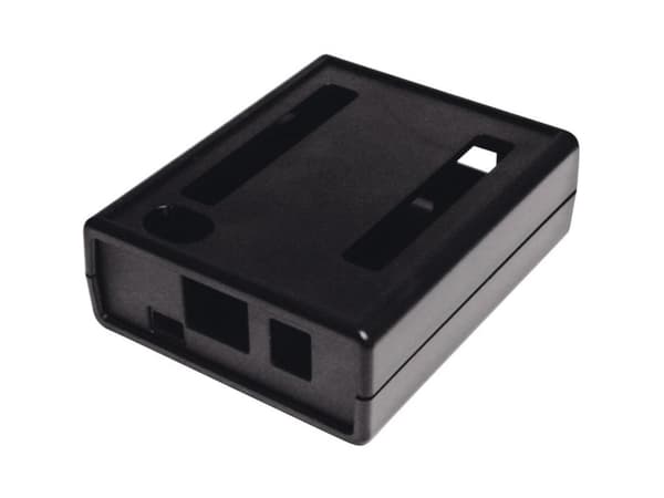 BeagleBone kabinet Hammond Electronics 1593HAMDOGBK Sort