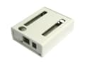 Miniatyrbilde 2 av 2: Hammond Electronics 1593HAMBONEGY SBC-kabinet Passer til: BeagleBoard Grå