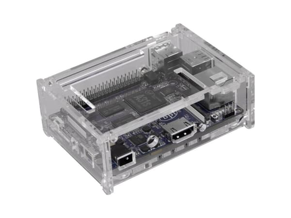 Joy-it BananaPIM2-Case1 SBC-kabinet Passer til: Banana Pi Transparent