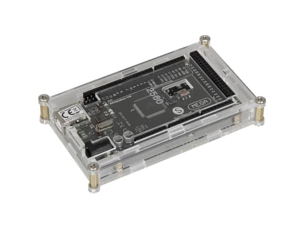 Joy-it ARD_Mega-Case1 MC-Cabinet Passar: Arduino Transparent