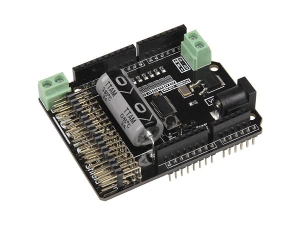Joy-iT ARD-MOTO3, Motormodul, Arduino, Arduino, Sort, Gull, Grønn, Sølv, Hvit, 69 mm, 24 mm