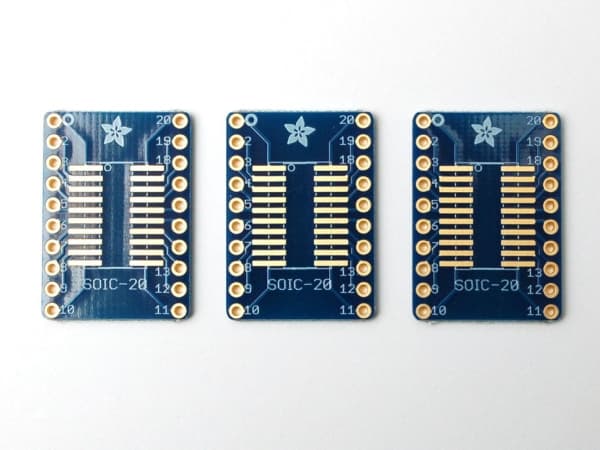 Adafruit 1206, Sats med kopplingsdäck och mönsterkort (PCB), Banana Pi, Adafruit