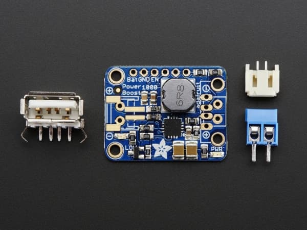 Adafruit 2030, Strømmodul, Arduino/Beagle Bone/Raspberry Pi, Adafruit, 5,2 V, 29 mm, 23 mm