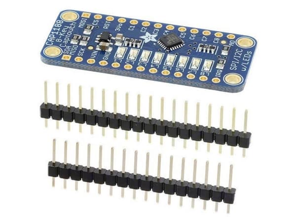 Adafruit 1602, Kosketustunnistin, Adafruit, 42 mm, 18 mm, 2,5 g