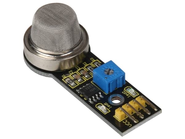 Joy-iT SEN-MQ4, Gass-sensor, Arduino/Raspberry Pi, Alle merker, Svart, 52 mm, 20 mm