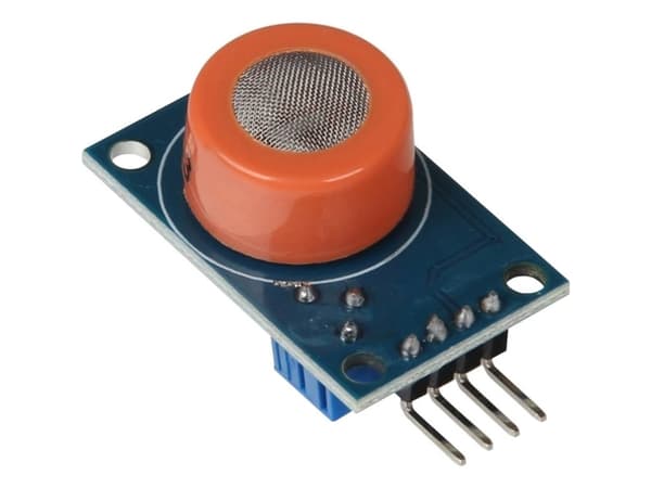 Joy-iT SEN-MQ3, Gass-sensor, Arduino/Raspberry Pi, Alle merker, Blå, 32 mm, 21 mm