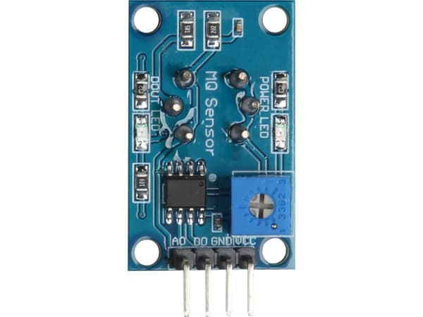 Joy-iT SEN-MQ3, Gass-sensor, Arduino/Raspberry Pi, Alle merker, Blå, 32 mm, 21 mm