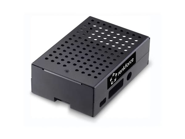 Renkforce RF-4507494, Rektangulär, Gjuten aluminium, Svart, 95 mm, 85 mm, 35 mm