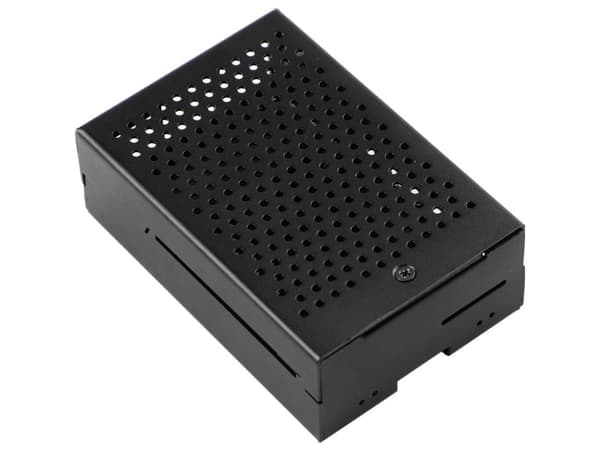 Renkforce RF-4507494, Rektangulär, Gjuten aluminium, Svart, 95 mm, 85 mm, 35 mm
