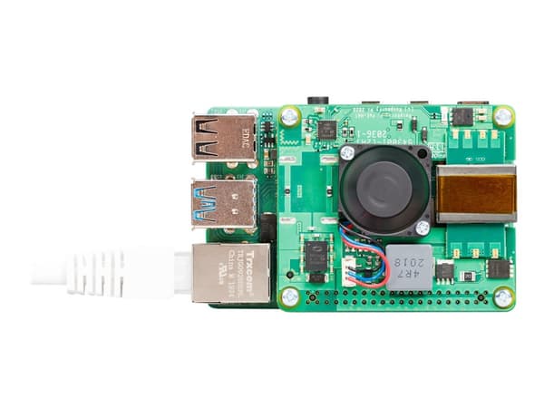 Raspberry Pi PoE+ HAT - Lisälevy - Raspberry Pi 3 Model B+, 4 Model B -malleihin