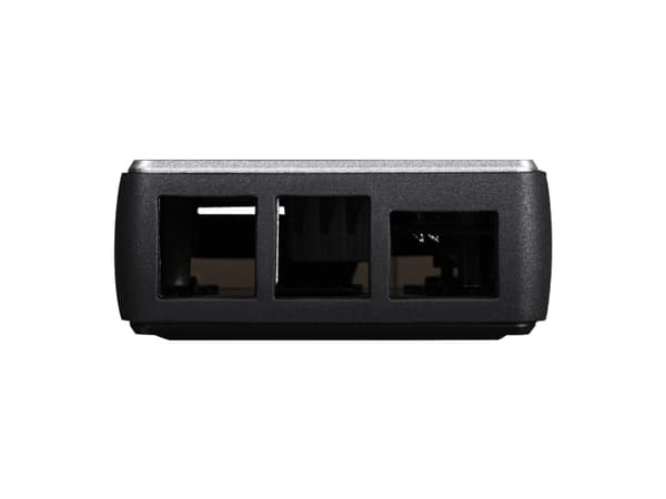 Cooler Master Pi Case 40 V2 - Boks - plastikk, aluminium, termoplast-polyuretan (TPU) - svart, rødmetallsgrå