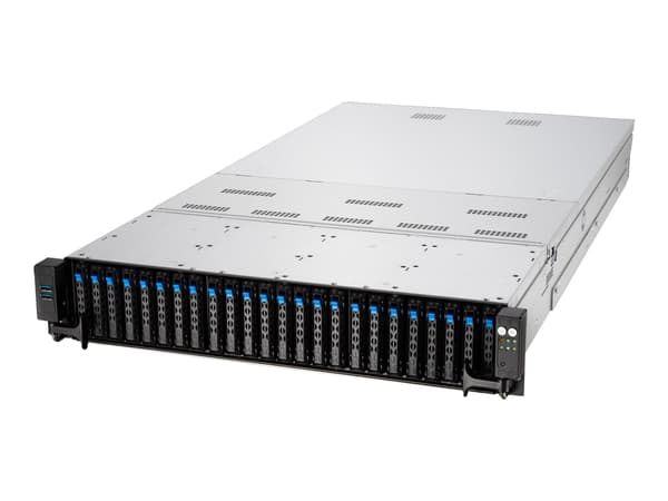 ASUS RS720A-E11-RS24U - Server - rackmonterbar - 2U - toveis - ingen CPU inntil - RAM 0 GB - SATA - hot-swap 2.5" brønn(er) - uten HDD - AST2600 - 10