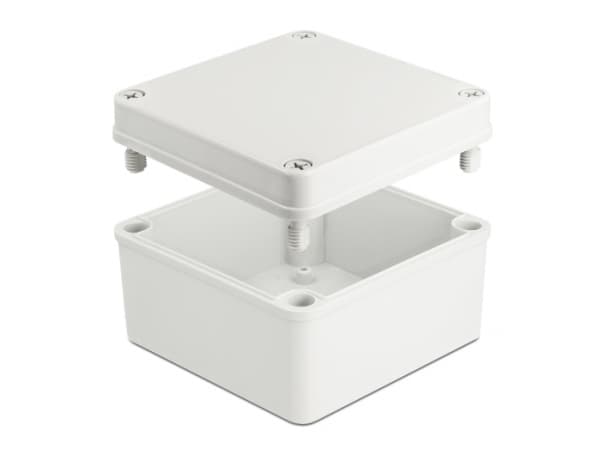 Delock - Ytmonterad dosa - grå