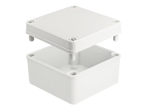 Delock - Ytmonterad dosa - grå