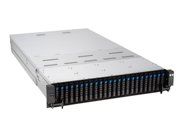 ASUS RS720A-E11-RS24U - Server - rackmonterbar - 2U - toveis - ingen CPU inntil - RAM 0 GB - SATA - hot-swap 2.5" brønn(er) - uten HDD - AST2600 - 10