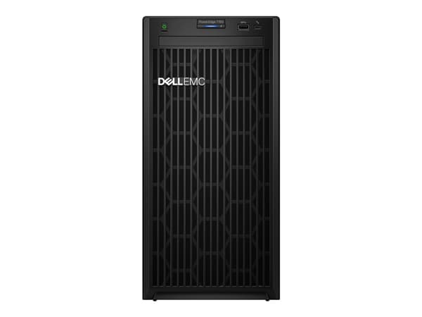 Dell PowerEdge T150 - Server - MT 1-veis - 1 x Xeon E-2334 / inntil 4.8 GHz - RAM 16 GB - HDD 2 TB - Matrox G200 - Gigabit Ethernet - uten OS - monit