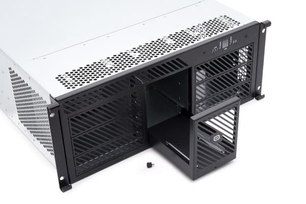 Alphacool 50167, Rektangulär, Svart, Stål, 44,8 cm, 733 mm, 180 mm, 17,2 kg