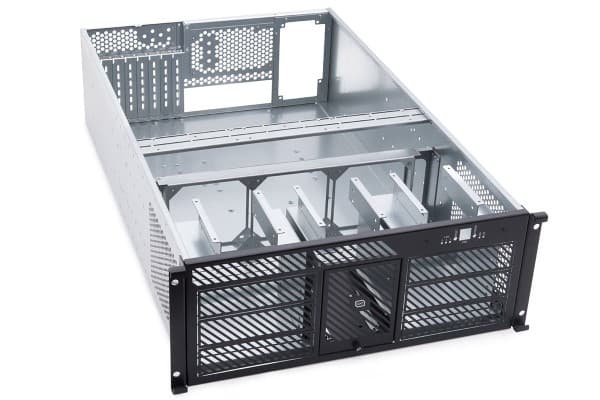 Alphacool 50167, Rektangulär, Svart, Stål, 44,8 cm, 733 mm, 180 mm, 17,2 kg