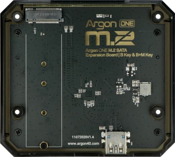 Argon40 Argon ONE M.2 SATA Raspberry Pi 4B -laajennuslevy (ARG-18766)