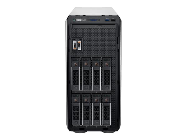 Dell PowerEdge T350 - Server - tower 1-veis - 1 x Xeon E-2314 / inntil 4.5 GHz - RAM 16 GB - HDD 2 TB - Matrox G200 - Gigabit Ethernet - uten OS - mo