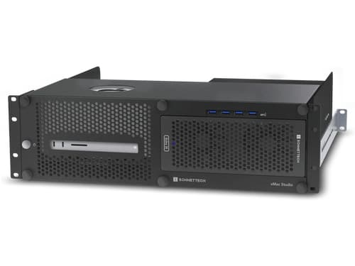 Sonnet xMac Studio/Echo III, Rack (3U), Små och Medelstora Företag, Svart, 2 fläkt/-ar, SSD, 40 Gbit/s Svart