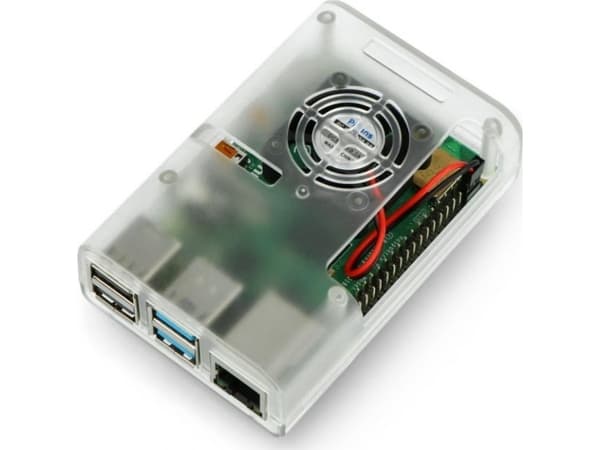 JustPi Raspberry Pi 4B tuuletin kotelo (DNG-16802)