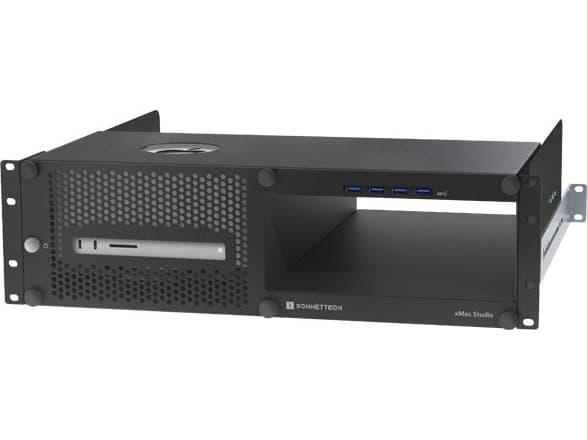 Sonnet xMac Studio - Rackmonteringschassi - with no expansion module - med 4-ports USB-hubb - 3U