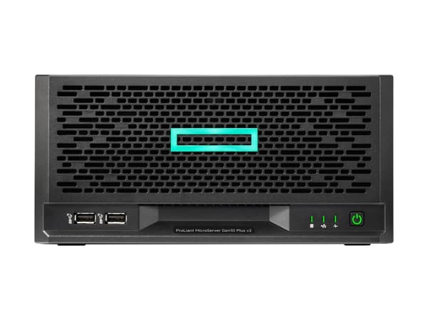 HPE ProLiant MicroServer Gen10 Plus v2 Entry - Server - ultramikrotårn 1-veis - 1 x Pentium Gold G6405 inntil - RAM 16 GB - SATA - ikke-driftsutskift
