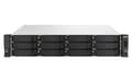 Pikkukuva 2 / 5: QNAP TS-H1887XU-RP, NAS, Teline ( 2U ), Intel Xeon E, E-2336, Musta, Valkoinen