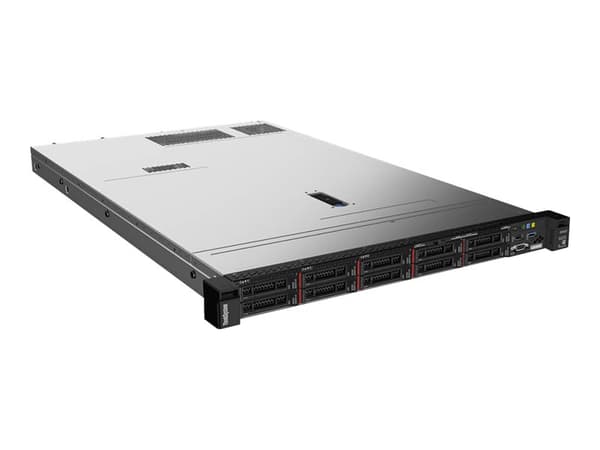 Lenovo ThinkSystem SR630 7X02 - Server - rackmonterbar 1U - toveis - 1 x Xeon Silver 4208 / inntil 3.2 GHz - RAM 32 GB - SAS - hot-swap 2.5" brønn(er