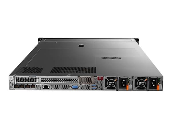 Lenovo ThinkSystem SR630 7X02 - Server - rackmonterbar 1U - toveis - 1 x Xeon Silver 4208 / inntil 3.2 GHz - RAM 32 GB - SAS - hot-swap 2.5" brønn(er