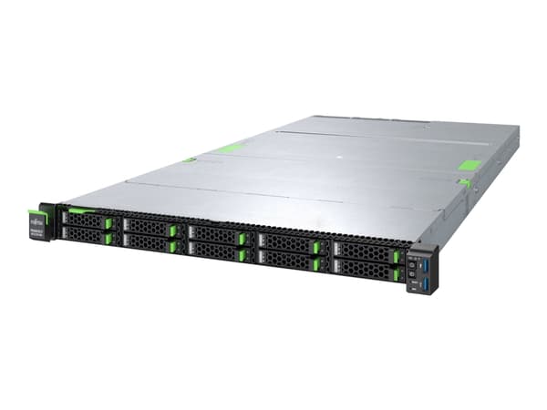 Fujitsu PRIMERGY RX2530 M6 - Server - rackmonterbar - 1U - toveis - 1 x Xeon Silver 4314 / inntil 3.4 GHz - RAM 16 GB - SATA - hot-swap 2.5" brønn(er